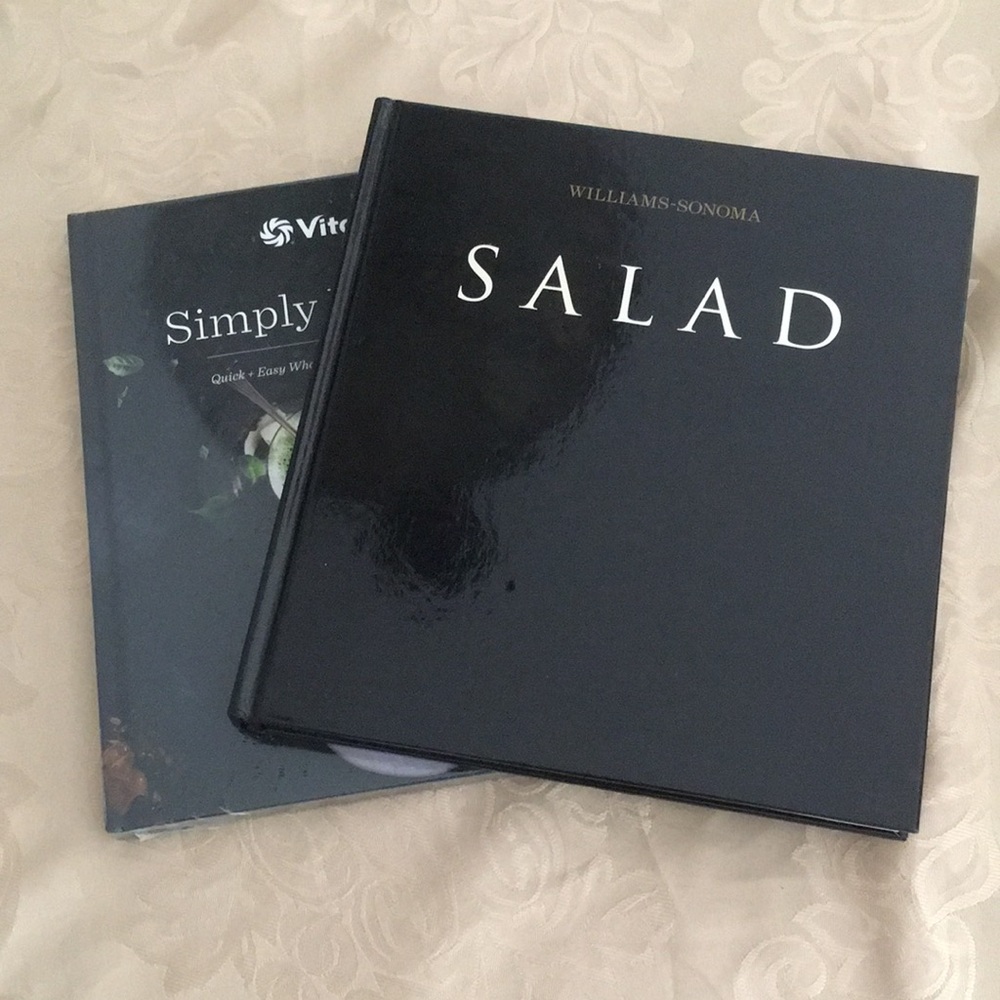 Williams Sonoma Salad & Vitamix Cookbooks